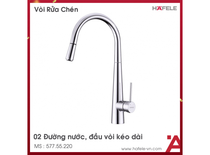 Vòi Rửa Chén  Hafele  577.55.220